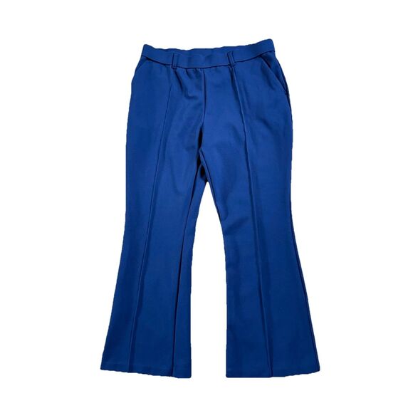 Isaac Mizrahi Live! 2 Pair! Petite SZ MP Sublime Stretch Ponte Bootcut Pants - Picture 3 of 16